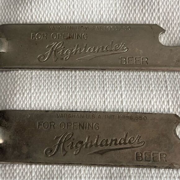 Vintage Highlander Beer Bottle Openers-set of 2 - Picture 3 of 6